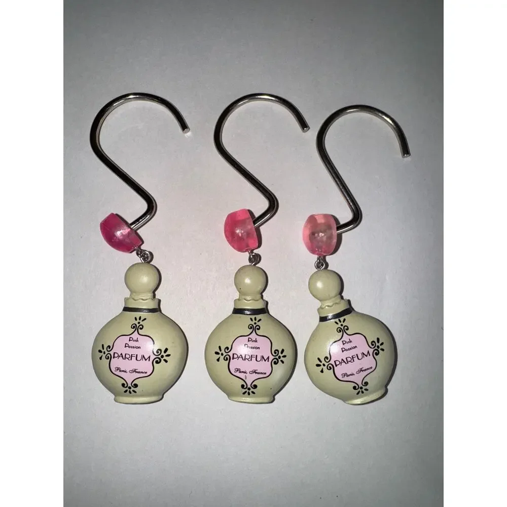 Vintage Girly Shower Curtain Hooks